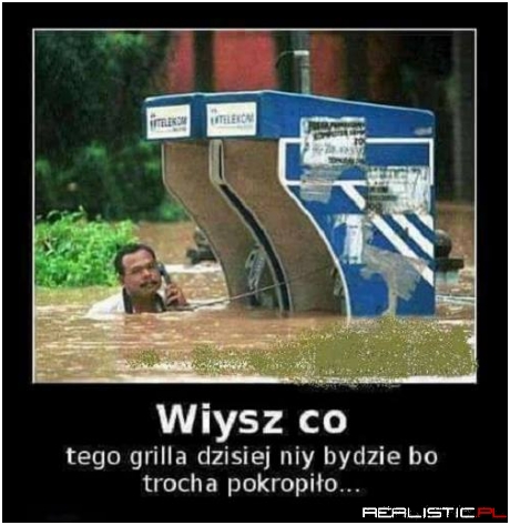 Grilla nie będzie