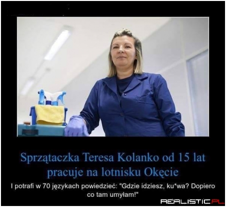 Poliglotka jak się patrzy