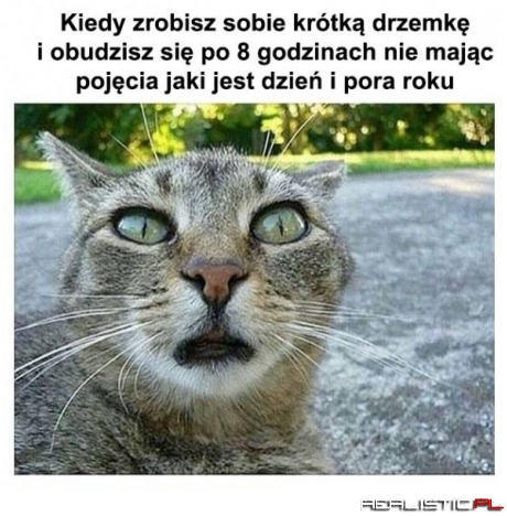 To uczucie...