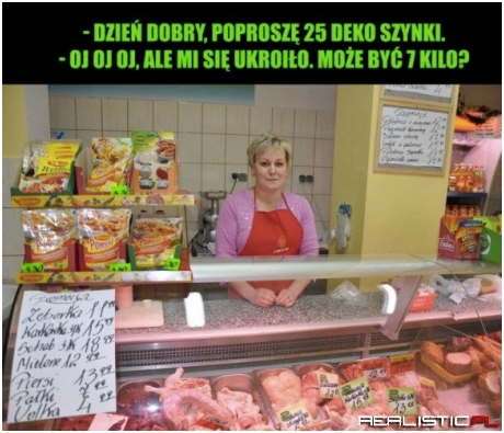 Dlatego ja im mówię w ilości plastrów