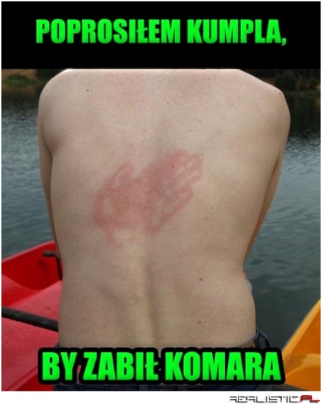 Dobrze, że nie wziął łopaty