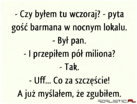 Skleroza ;)