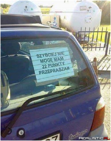 Szybciej nie mogę!