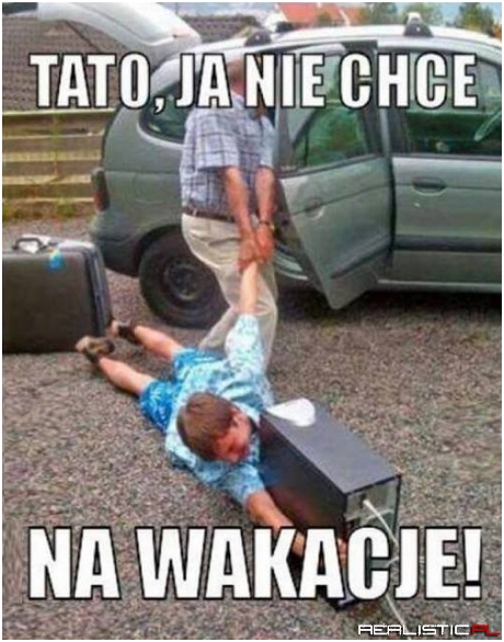 Tato ja nie chcę!