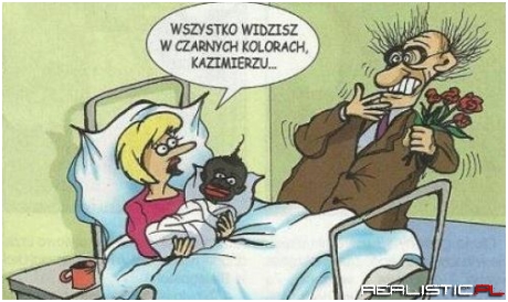 Kaziu się zdziwił!