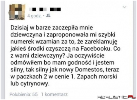 Są jeszcze jakieś propozycje reklam?