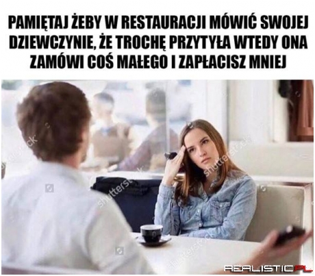 Albo wpadnie w depresję i zeżre wszystko z menu ;)