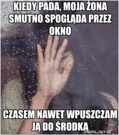 Gdy masz kuchnię na zewnątrz ;)