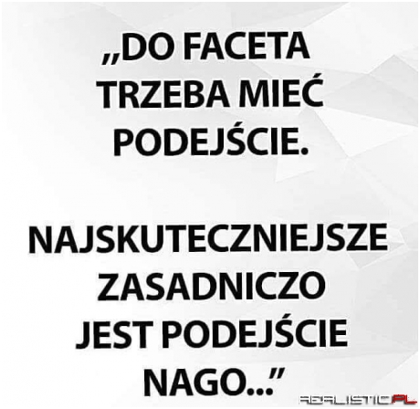 Najważniejsze jest podejście