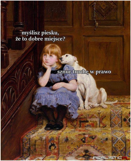 Piesek zawsze pomoże