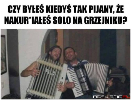 Tak pijany!