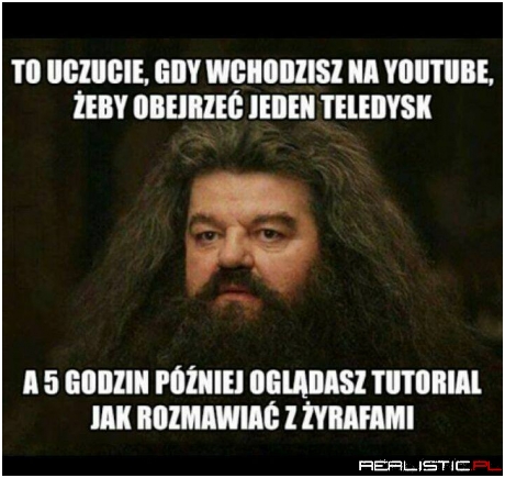 To uczucie...