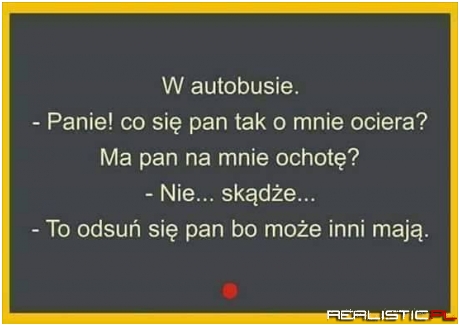W autobusie...