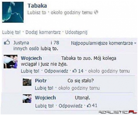 Wciągał pod wodą