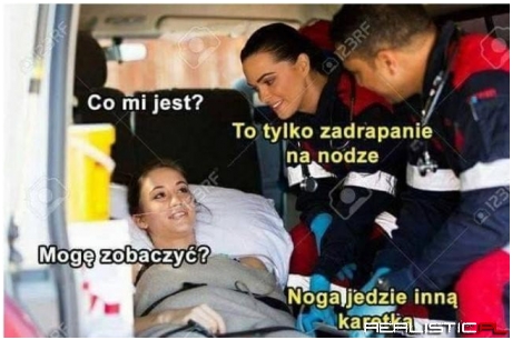 Zaraz wracam, idę się napić...