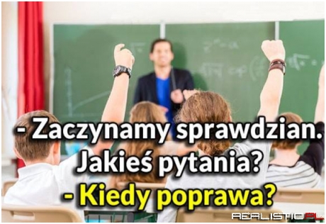Zgłaszam nieprzygotowanie