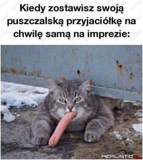 Jak dziecko.,co do ręki to do buzi