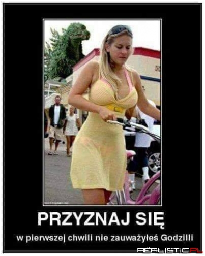 Kto by się przejmował jakąś godzillą ;)