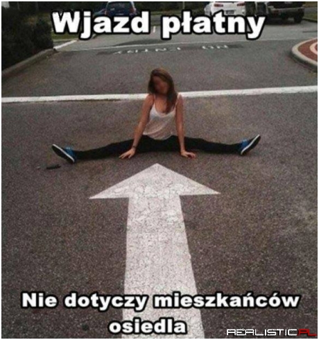 Pewnie połowa miasta się przemeldowała