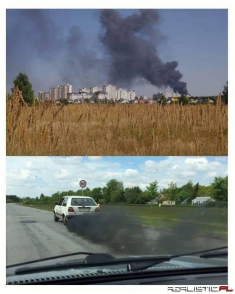 Diesel musi dymić