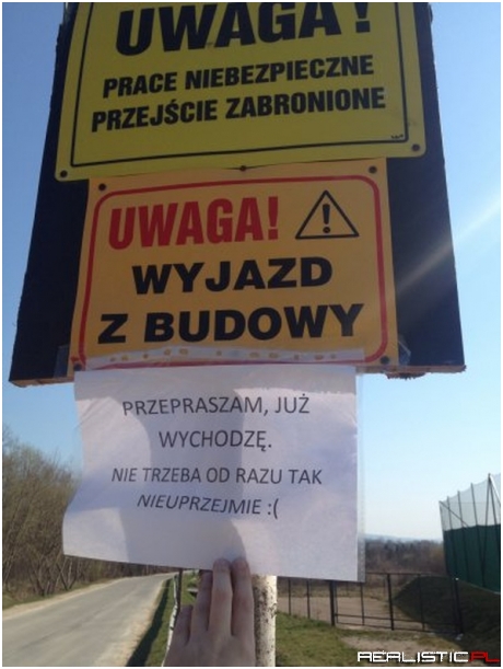 Już wychodzę...
