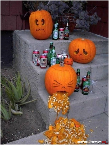 Po Halloween poranki bywają ciężkie..