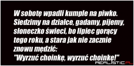 Taka sytuacja...