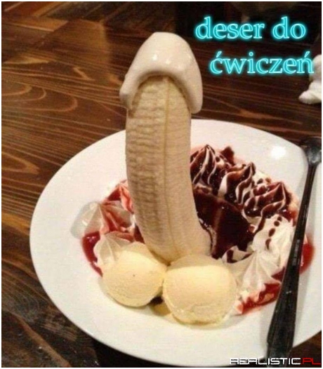 Taki deser xD