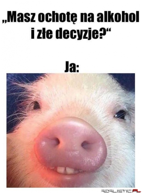 Alkohol i złe decyzje