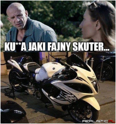 Fajny skuter xD