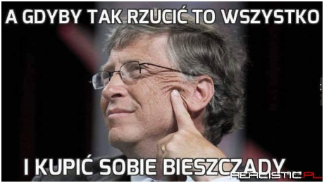Obawiam się że Bieszczady nie są na sprzedaż