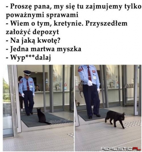 Strażnik jest chamem