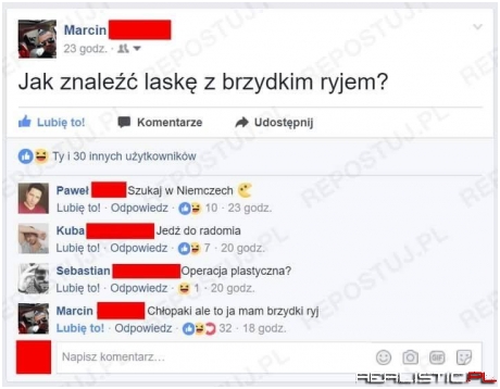 Taka sytuacja ;)