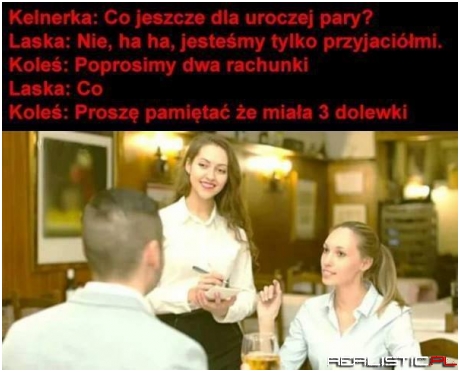 W restauracji...