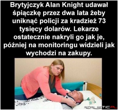 Ale miał plan