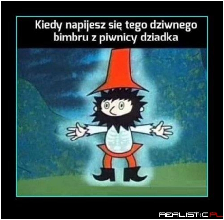 Dziadek... miejscowy Panoramix
