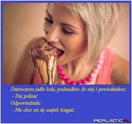 Ma poczucie humoru xD