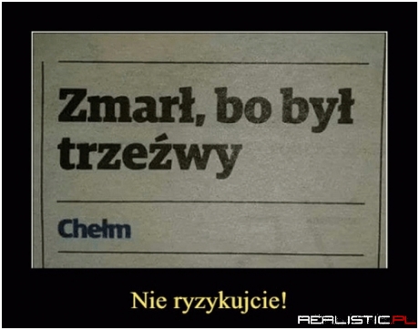 Nie ryzykujcie