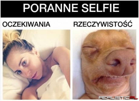 Selfie z rana