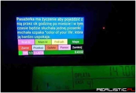 Tymczasem w taxi