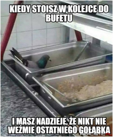 W kolejce do bufetu