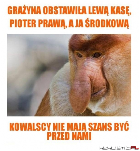Wyścig trwa
