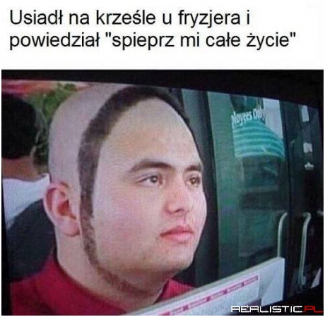 Dostał to czego chciał