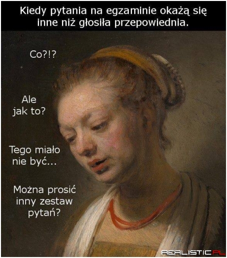 Pytania na egzaminie