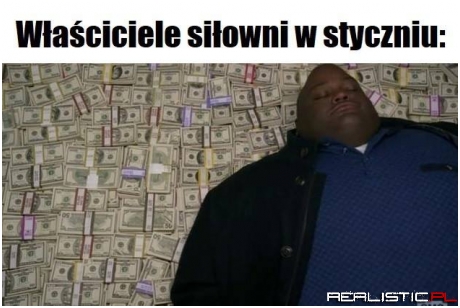Siłownia w styczniu