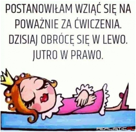 Ćwiczenia na poważnie