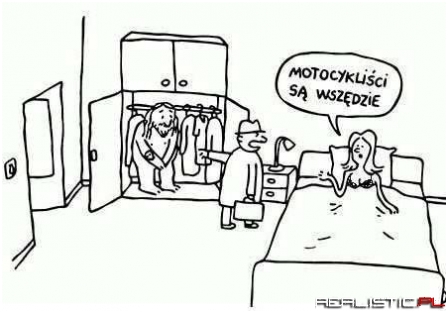 Nawet w szafie xD