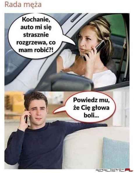 Rada od męża